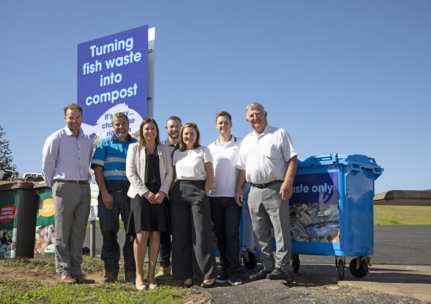 Fish to marine compost ocean2earth